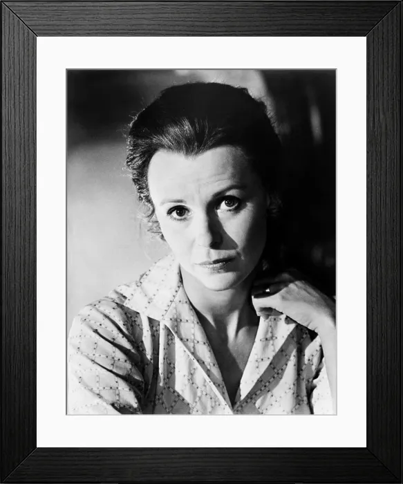 Framed Print : RED SKY AT MORNING, Claire Bloom, 1971 Framed Print : RED SKY AT MORNING, Claire Bloom, 1971
