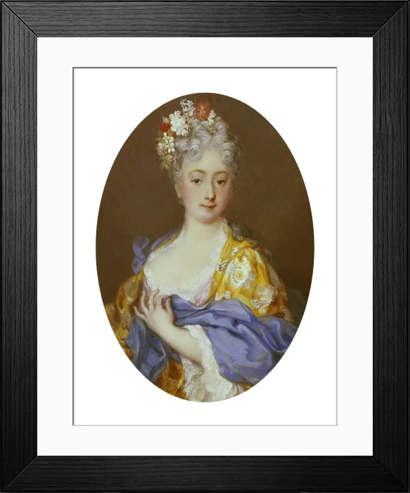 Framed Print : CARRIERA, Rosalba (1675-1757). Portrait of a Lady. Rococo. Painting. ITALY. Venice. Gallerie dell'Accademia (Academy Gallery) Framed Print : CARRIERA, Rosalba (1675-1757). Portrait of a Lady. Rococo. Painting. ITALY. Venice. Gallerie dell'Accademia (Academy Gallery)