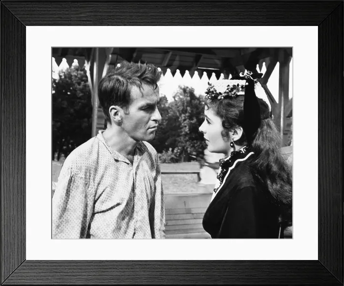 Framed Print : RAINTREE COUNTY, from left, Montgomery Clift, Elizabeth Taylor, 1957 Framed Print : RAINTREE COUNTY, from left, Montgomery Clift, Elizabeth Taylor, 1957