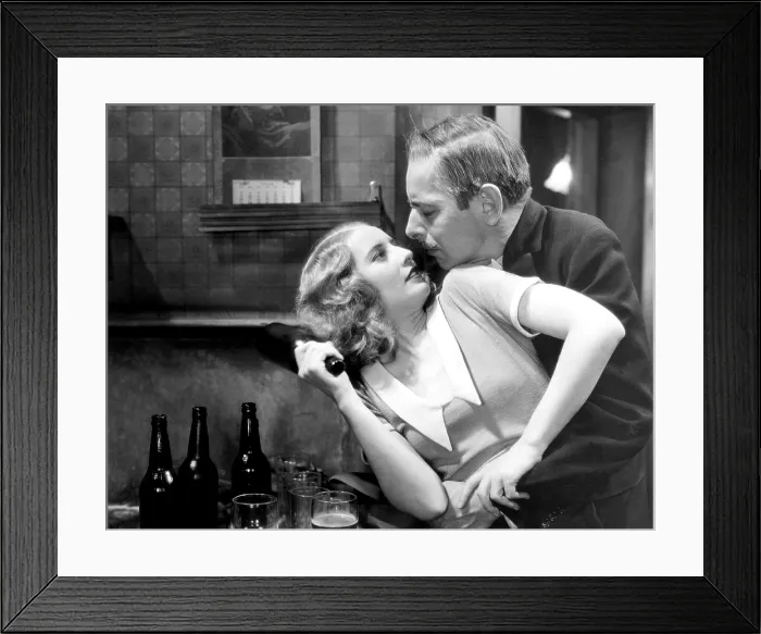 Framed Print : BABY FACE, Barbara Stanwyck, Arthur Hohl, 1933