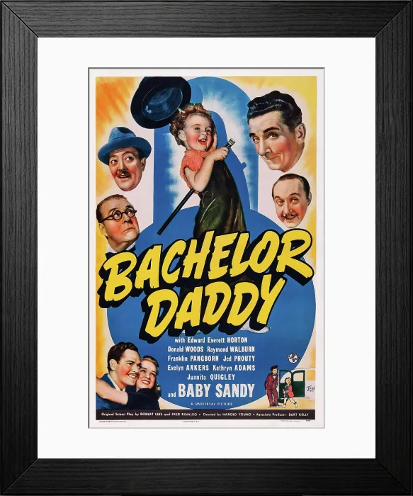 Framed Print : BACHELOR DADDY, top left: Raymond Walburn, Jed Prouty, top center: Baby Sandy, top right: Edward Everett Horton, Franklin Pangborn, bottom l-r: Donald Woods Framed Print : BACHELOR DADDY, top left: Raymond Walburn, Jed Prouty, top center: Baby Sandy, top right: Edward Everett Horton, Franklin Pangborn, bottom l-r: Donald Woods