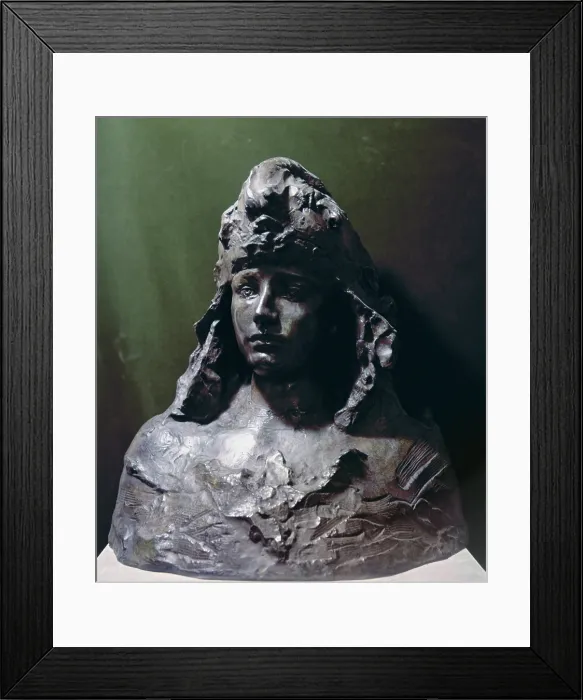 Framed Print : France (La France), by Auguste Rodin, 1904, 20th Century, bronze, 48 x 50 x 40 cm - France, Paris, Rodin Museum. Whole artwork view Framed Print : France (La France), by Auguste Rodin, 1904, 20th Century, bronze, 48 x 50 x 40 cm - France, Paris, Rodin Museum. Whole artwork view