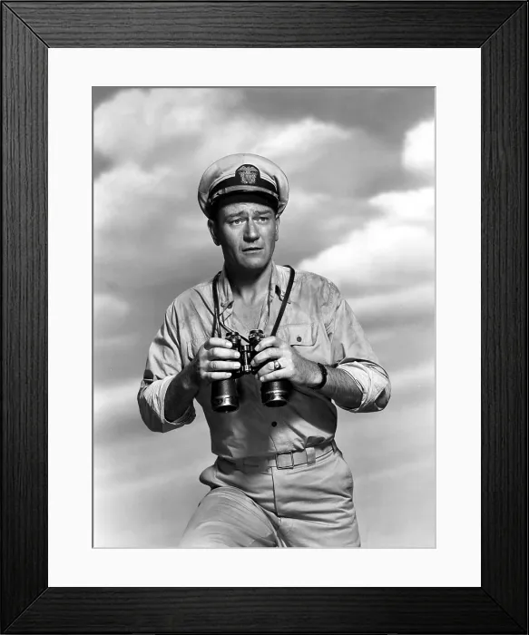 Framed Print : OPERATION PACIFIC, John Wayne, 1951 Framed Print : OPERATION PACIFIC, John Wayne, 1951