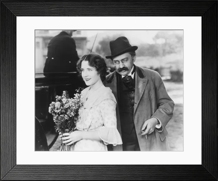 Framed Print : THE STUDENT PRINCE IN OLD HEIDELBERG, from left: Norma Shearer, Jean Hersholt, 1927 Framed Print : THE STUDENT PRINCE IN OLD HEIDELBERG, from left: Norma Shearer, Jean Hersholt, 1927