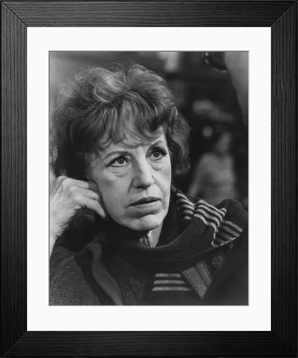 Framed Print : THE APPOINTMENT, Lotte Lenya, 1969 Framed Print : THE APPOINTMENT, Lotte Lenya, 1969