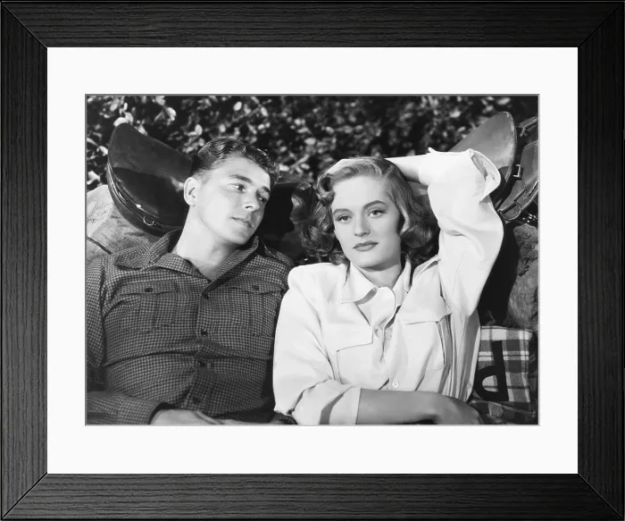 Framed Print : STALLION ROAD, from left, Ronald Reagan, Alexis Smith, 1947 Framed Print : STALLION ROAD, from left, Ronald Reagan, Alexis Smith, 1947