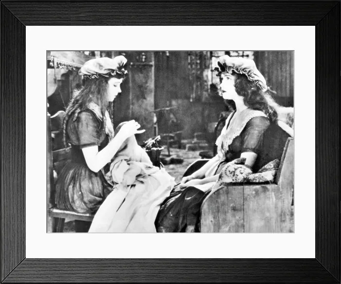 Framed Print : ORPHANS OF THE STORM, Lillian Gish, Dorothy Gish, 1921 Framed Print : ORPHANS OF THE STORM, Lillian Gish, Dorothy Gish, 1921