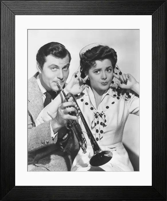 Framed Print : ORCHESTRA WIVES, from left: George Montgomery, Ann Rutherford, 1942, TM & Copyright 20th Century Fox Film Corp. / courtesy Everett Collection Framed Print : ORCHESTRA WIVES, from left: George Montgomery, Ann Rutherford, 1942, TM & Copyright 20th Century Fox Film Corp. / courtesy Everett Collection