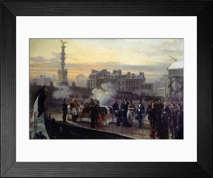 Framed Print : Return of the ashes of Napoleon the 1st from St. Helena Framed Print : Return of the ashes of Napoleon the 1st from St. Helena