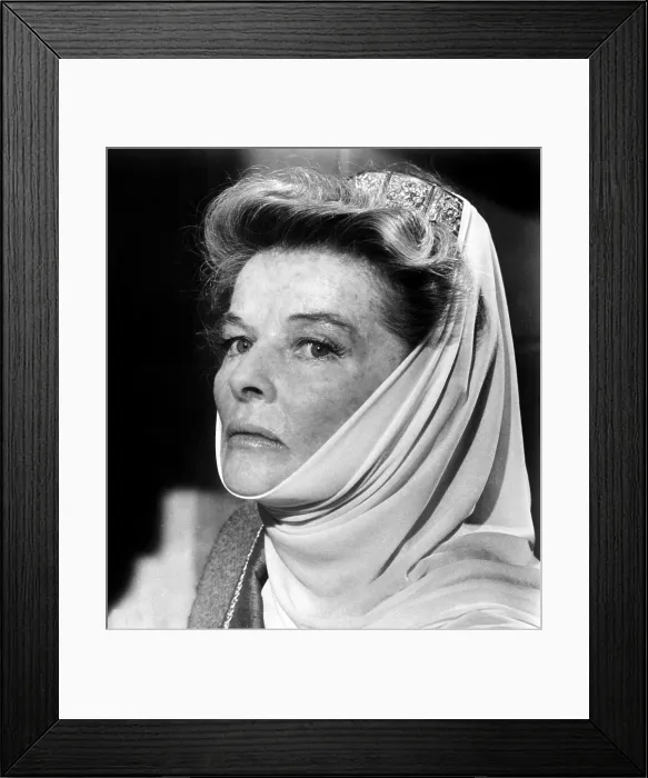 Framed Print : THE LION IN WINTER, Katharine Hepburn, 1968