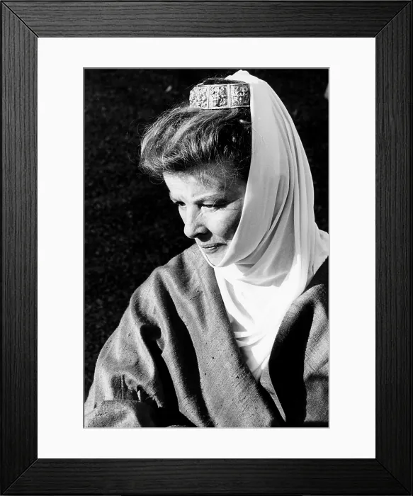 Framed Print : THE LION IN WINTER, Katharine Hepburn, 1968
