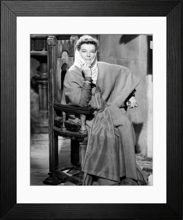 Framed Print : THE LION IN WINTER, Katharine Hepburn, 1968