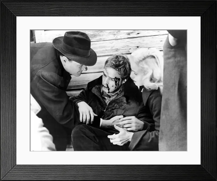 Framed Print : ON THE WATERFRONT, Karl Malden, Marlon Brando, Eva Marie saint, 1954