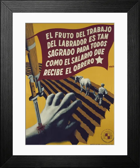 Framed Print : Spanish Civil War (1936-1939)