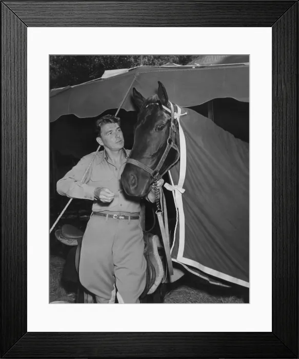 Framed Print : STALLION ROAD, Ronald Reagan, 1947