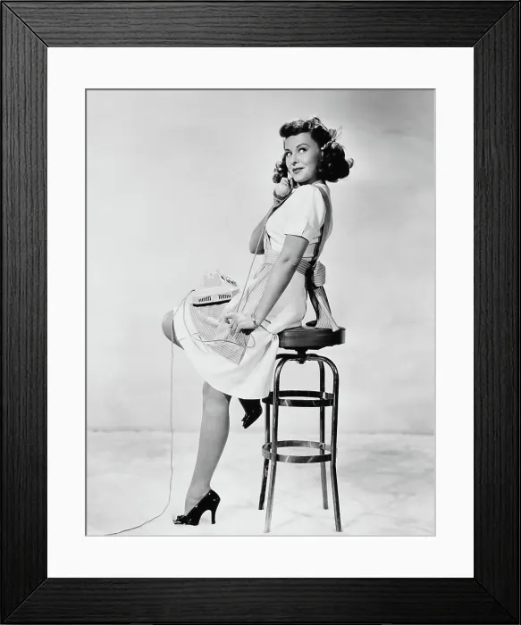 Framed Print : STANDING ROOM ONLY, Paulette Goddard, 1944 Framed Print : STANDING ROOM ONLY, Paulette Goddard, 1944