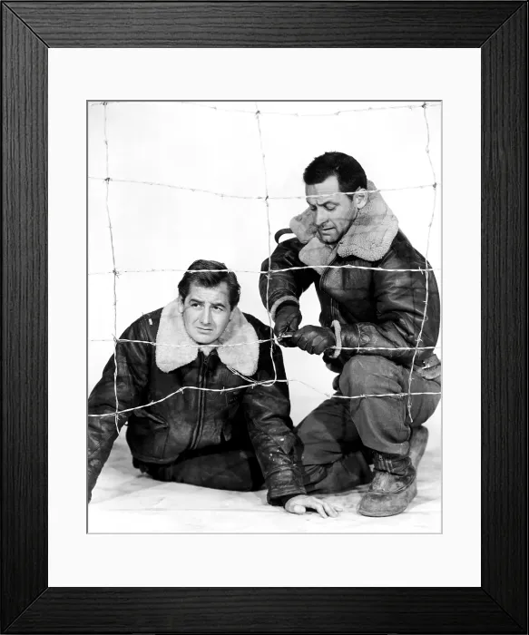 Framed Print : STALAG 17, Don Taylor, William Holden, 1953