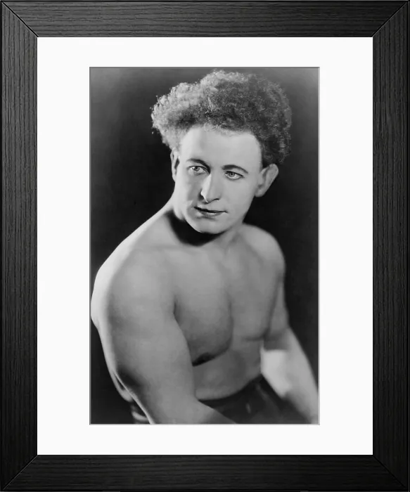Framed Print : Sigmund Zishe Breitbar, the Strongest Man in the World in 1924. The Polish-born circus performer was vaudeville strongman and Jewish folklore hero Framed Print : Sigmund Zishe Breitbar, the Strongest Man in the World in 1924. The Polish-born circus performer was vaudeville strongman and Jewish folklore hero
