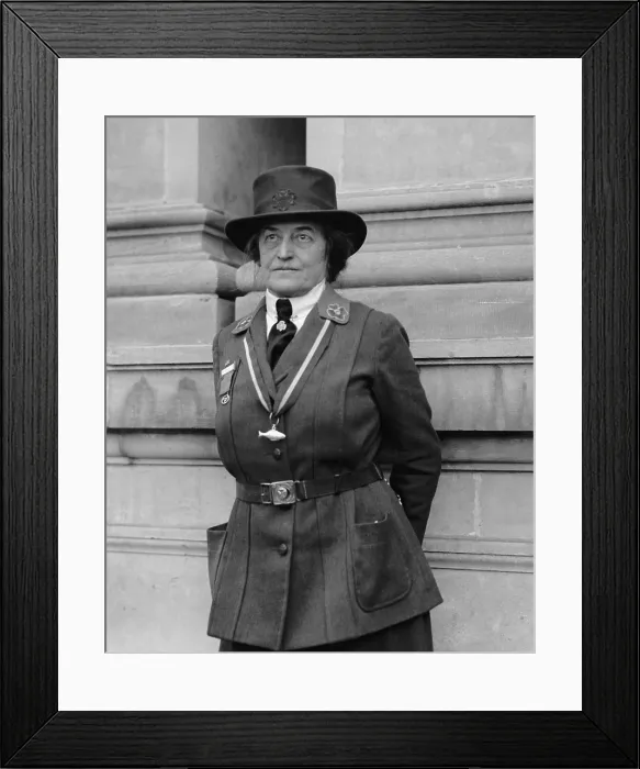 Framed Print : Juliette Gordon Low, founder of the Girl Scouts of America, April 24, 1923. (BSLOC_2015_17_177) Framed Print : Juliette Gordon Low, founder of the Girl Scouts of America, April 24, 1923. (BSLOC_2015_17_177)