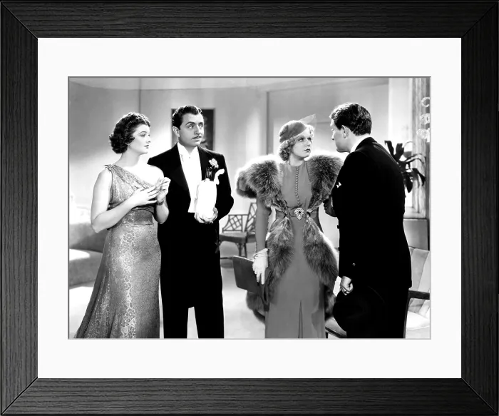 Framed Print : LIBELED LADY, Myrna Loy, William Powell, Jean Harlow, Spencer Tracy, 1936 Framed Print : LIBELED LADY, Myrna Loy, William Powell, Jean Harlow, Spencer Tracy, 1936