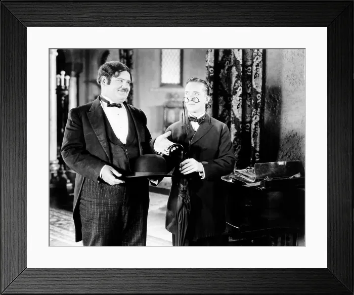 Framed Print : SUGAR DADDIES, from left: Oliver Hardy, Stan Laurel, 1957