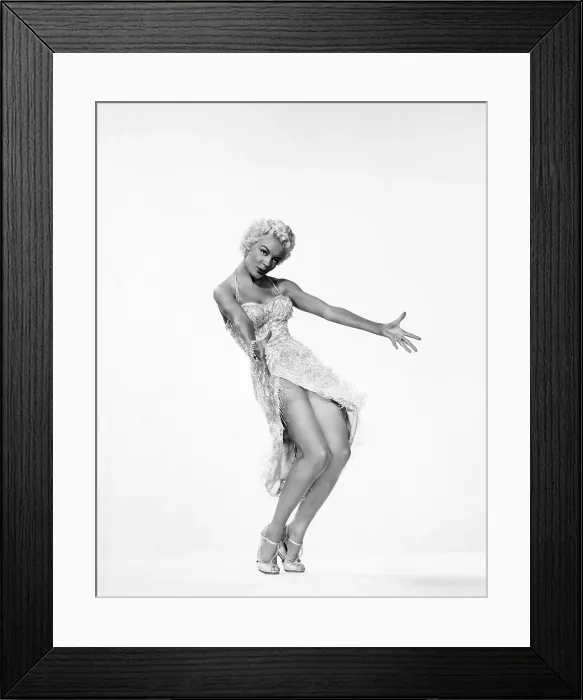 Framed Print : LIVING IT UP, Sheree North, 1954