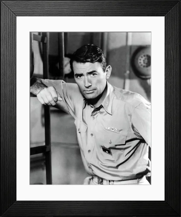 Framed Print : ON THE BEACH, Gregory Peck, 1959