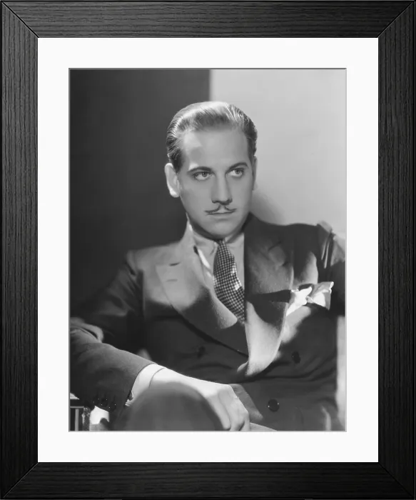 Framed Print : AS YOU DESIRE ME, Melvyn Douglas, 1932 Framed Print : AS YOU DESIRE ME, Melvyn Douglas, 1932