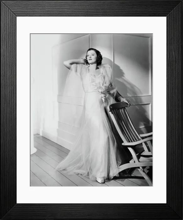 Framed Print : LIBELED LADY, Myrna Loy, 1936