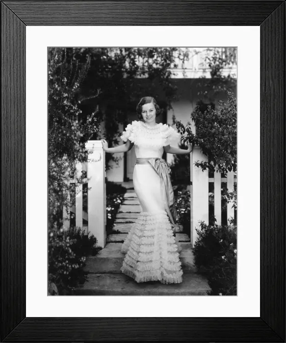 Framed Print : LITTLE MAN, WHAT NOW?, Margaret Sullavan, in a gown by Vera West, 1934
