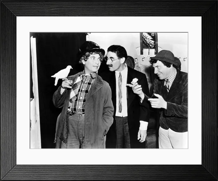Framed Print : AT THE CIRCUS, from left, Harpo Marx, Groucho Marx, Chico Marx, 1939 Framed Print : AT THE CIRCUS, from left, Harpo Marx, Groucho Marx, Chico Marx, 1939