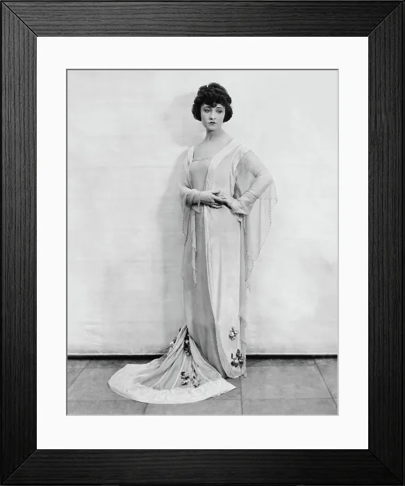 Framed Print : AT THE END OF THE WORLD, Betty Compson, 1921