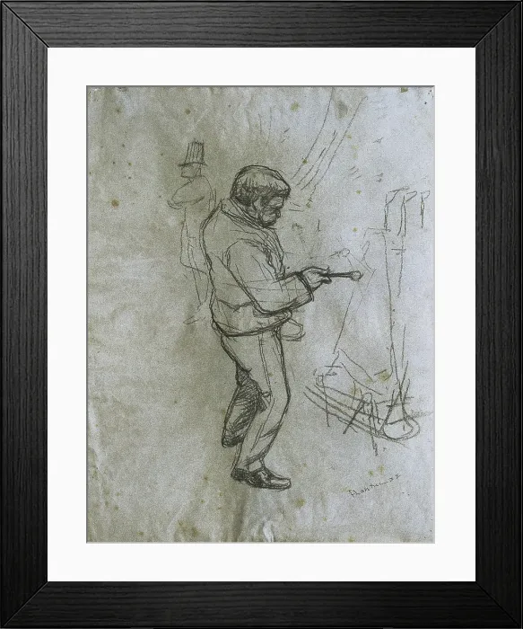Framed Print : TOULOUSE-LAUTREC, Henri de (1864-1901). La dernire goutte. Post-Impressionism. Drawing. BELGIUM. Tournai. Fine Arts Museum Framed Print : TOULOUSE-LAUTREC, Henri de (1864-1901). La dernire goutte. Post-Impressionism. Drawing. BELGIUM. Tournai. Fine Arts Museum