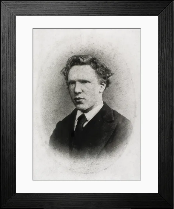 Framed Print : GOGH, Vincent van (1853-1890). Dutch post-impressionist painter. Portrait when he was 18 years old. - Iberfoto / Everett Collection (281037)**US SALES ONLY**