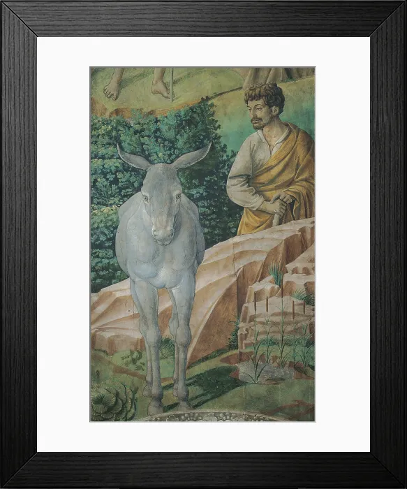 Framed Print : Frescoes of the Chapel of the Magi, by Benozzo di Lese di Sandro known as Benozzo Gozzoli, 15th Century, 1459 -1460 about, fresco, - Italy, Tuscany, Florence Framed Print : Frescoes of the Chapel of the Magi, by Benozzo di Lese di Sandro known as Benozzo Gozzoli, 15th Century, 1459 -1460 about, fresco, - Italy, Tuscany, Florence