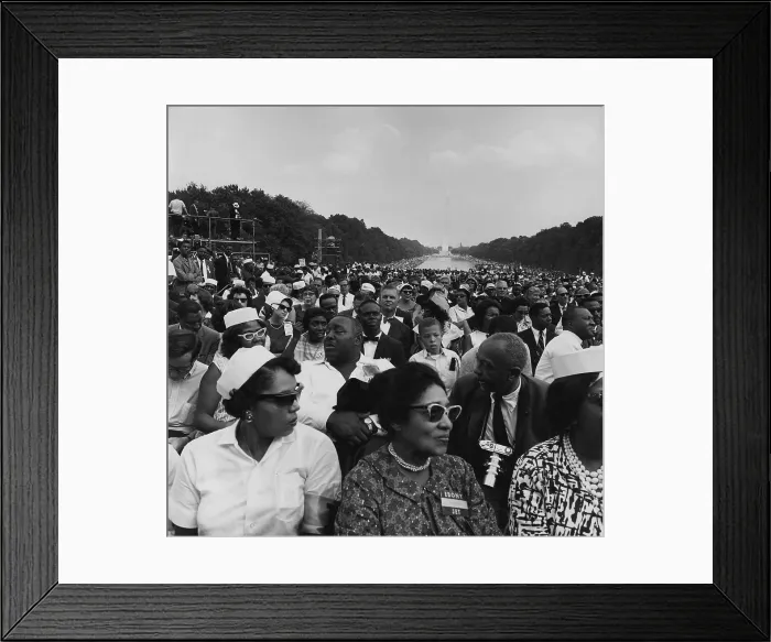 Framed Print : 1963 March on Washington. Crowd of over 200, 000 marchers at the Lincoln Memorial. Aug. 28, 1963 Framed Print : 1963 March on Washington. Crowd of over 200, 000 marchers at the Lincoln Memorial. Aug. 28, 1963