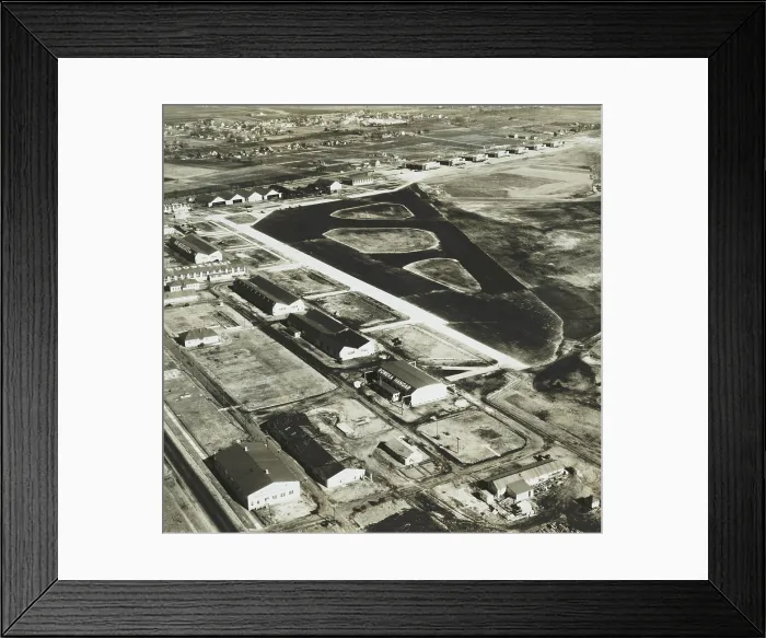 Framed Print : Aerial view of Roosevelt Field, Mineola, L.I. Sept. 1931 Framed Print : Aerial view of Roosevelt Field, Mineola, L.I. Sept. 1931
