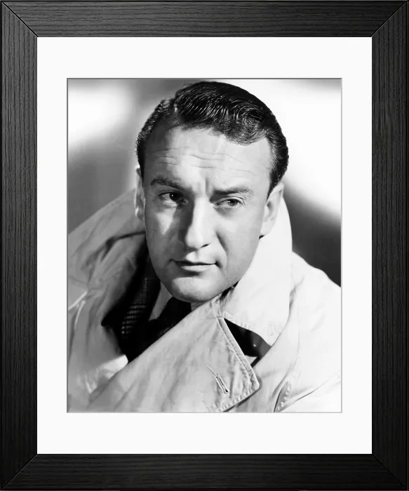 Framed Print : APPOINTMENT IN BERLIN, George Sanders, 1943