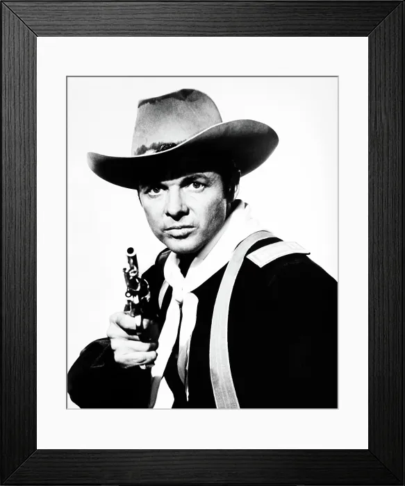 Framed Print : APACHE RIFLES, Audie Murphy, 1964, TM & Copyright 20th Century Fox Film Corp. / courtesy Everett Collection