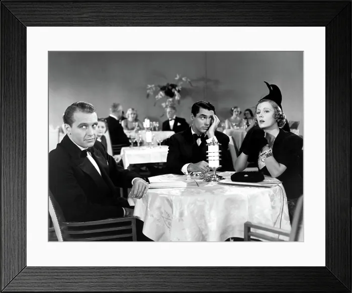 Framed Print : THE AWFUL TRUTH, Ralph Bellamy, Cary Grant, Irene Dunne, 1937