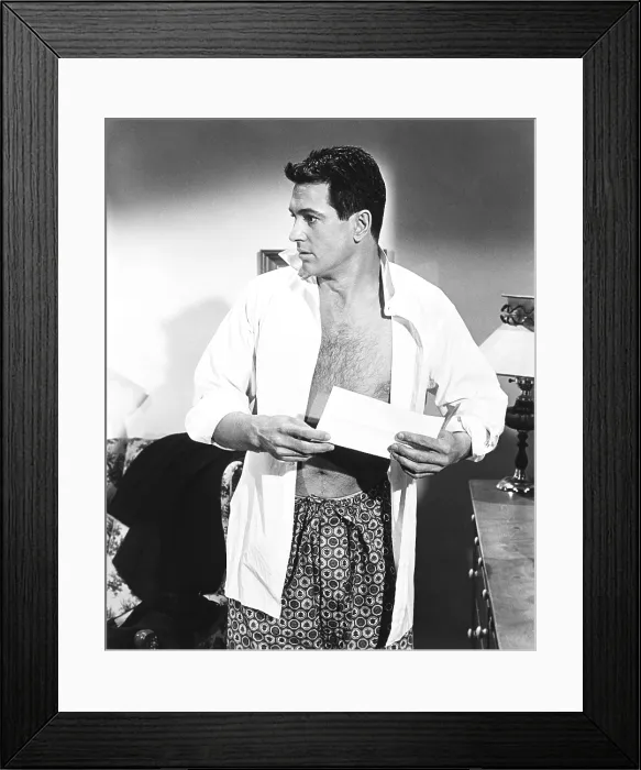Framed Print : LOVER COME BACK, Rock Hudson, 1961