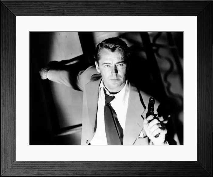 Framed Print : APPOINTMENT WITH DANGER, Alan Ladd, 1951
