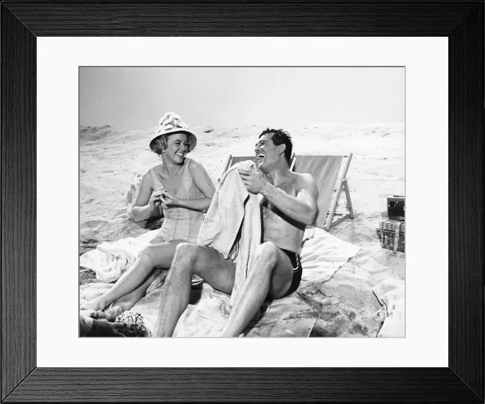 Framed Print : LOVER COME BACK, Doris Day, Rock Hudson, 1961
