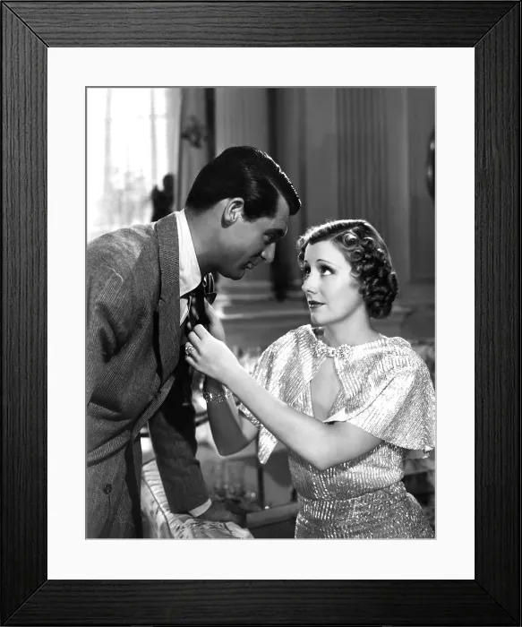 Framed Print : THE AWFUL TRUTH, Cary Grant, Irene Dunne, 1937