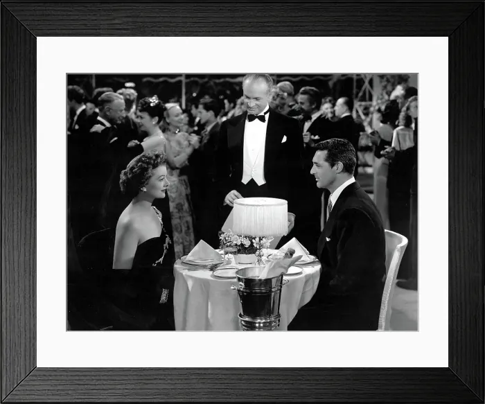 Framed Print : THE BACHELOR AND THE BOBBY-SOXER, Myrna Loy, Cary Grant, 1947