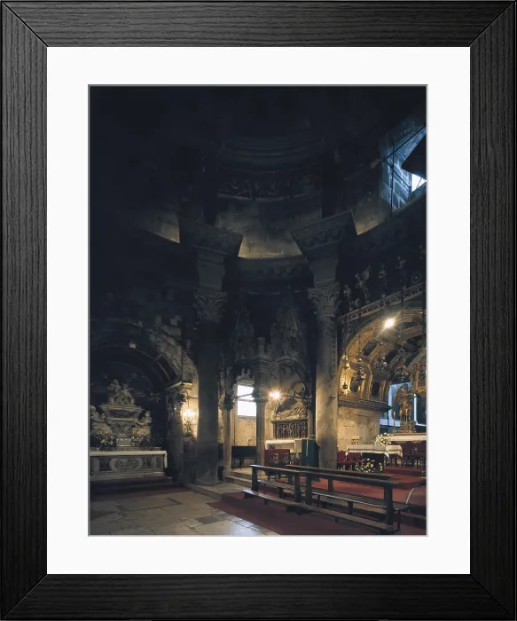 Framed Print : CROATIA. SPLIT. Split. Cathedral of St. Duje. Located inside the former Diocletian's Mausoleum. - Iberfoto / Everett Collection (285796)**US SALES ONLY**