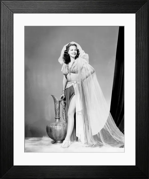 Framed Print : ARABIAN NIGHTS, Maria Montez, 1942 Framed Print : ARABIAN NIGHTS, Maria Montez, 1942