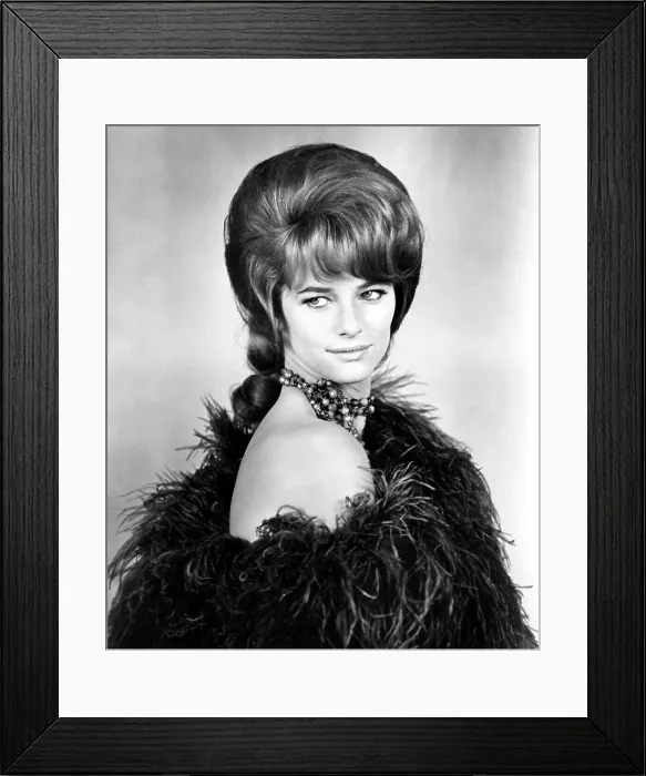 Framed Print : THE LONG DUEL, Charlotte Rampling, 1967