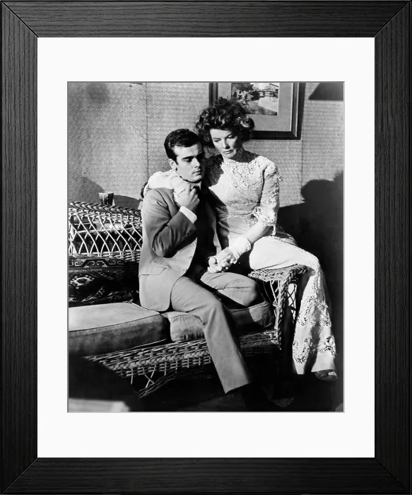 Framed Print : LONG DAY'S JOURNEY INTO NIGHT, Dean Stockwell, Katharine Hepburn, 1962