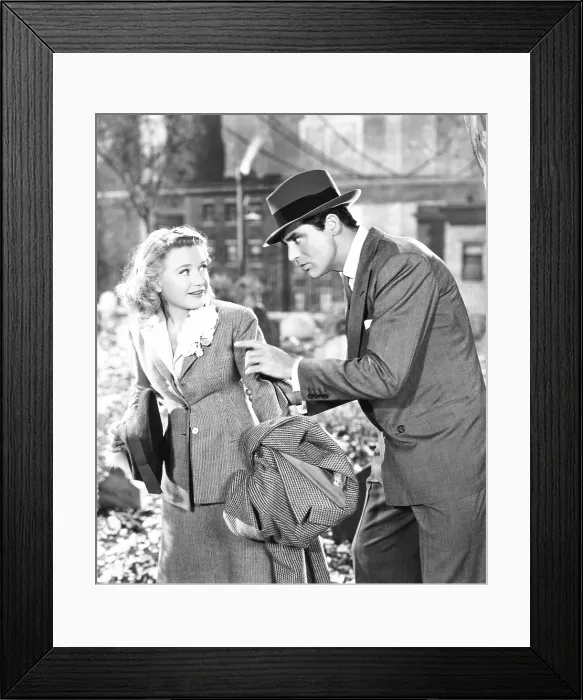 Framed Print : ARSENIC AND OLD LACE, from left: Priscilla Lane, Cary Grant, 1944 Framed Print : ARSENIC AND OLD LACE, from left: Priscilla Lane, Cary Grant, 1944